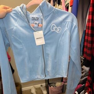 Hello Kitty Blue Kids Zip-Up Jacket